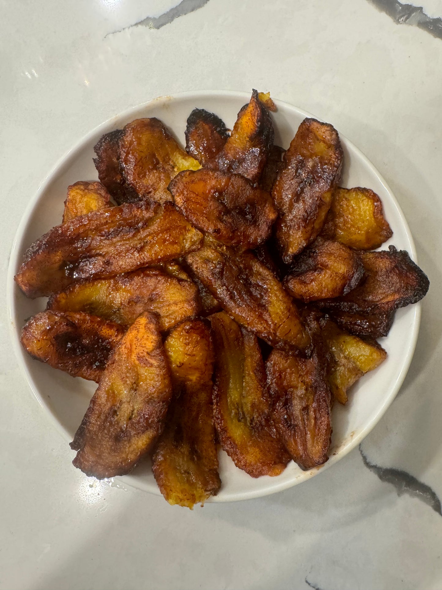 Dodo Aka Fried Yellow Plantains