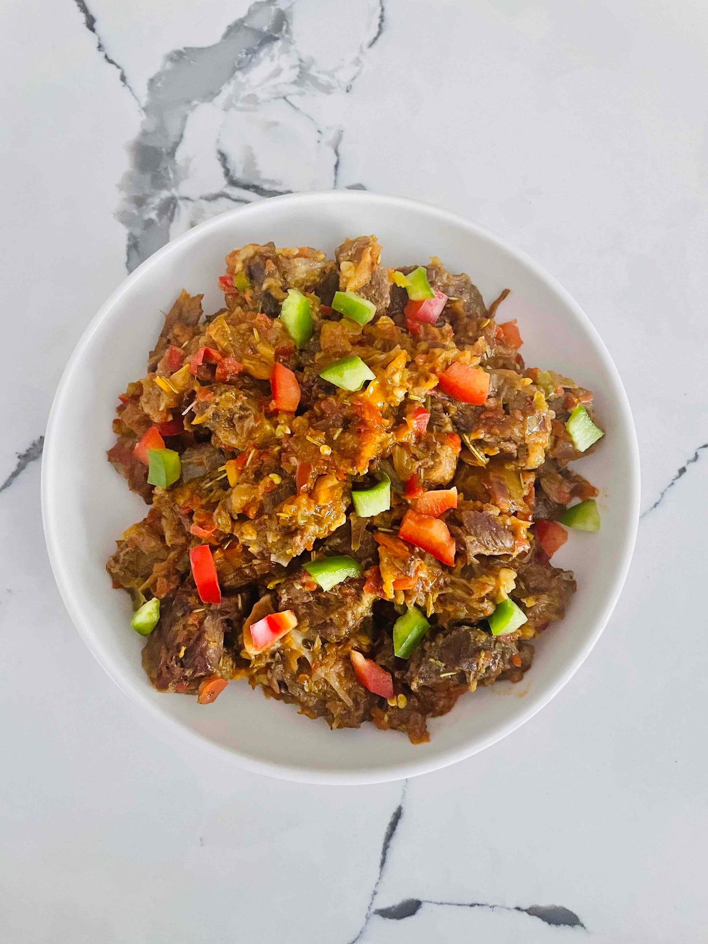 Asun (Peppered Goat Meat)